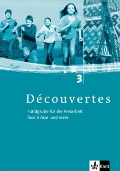 Kopiervorlagen, m. Audio-CD / Découvertes, Fundgrube für die Freiarbeit 3