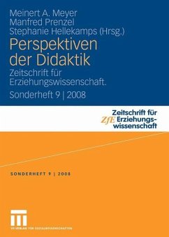 Perspektiven der Didaktik - Meyer, Meinert A. / Prenzel, Manfred / Hellekamps, Stephanie (Hrsg.)