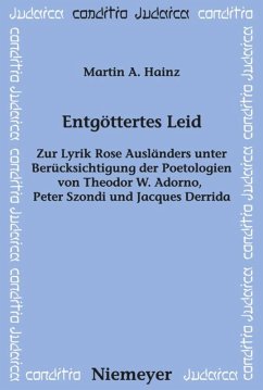 Entgöttertes Leid - Hainz, Martin A.