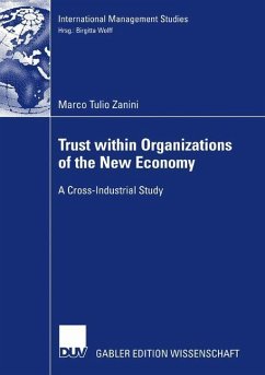 Trust within Organizations of the New Economy - Zanini, Marco T.