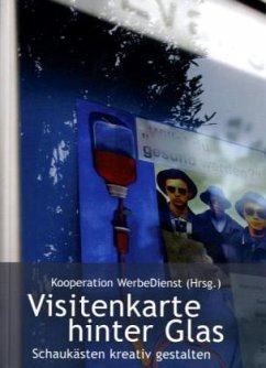 Cover Visitenkarte hinter Glas