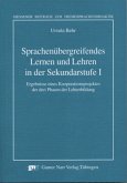 Sprachenübergreifendes Lernen und Lehren in der Sekundarstufe I