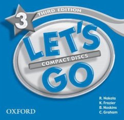 Audio-CDs / Let's Go, American English 3 - Frazier, Karen, Carolyn Graham und Barbara Hoskins