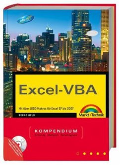 Excel-VBA Kompendium, m. CD-ROM - Held, Bernd