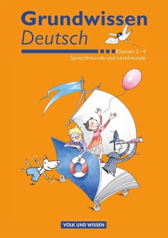 Sprachfreunde / Lesefreunde Grundwissen Deutsch. Klassen 2-4. Schülerbuch - Schenk, Gerhild; Szelenko, Christine