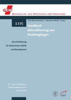 Cover Handbuch Akkreditierung von Studiengängen