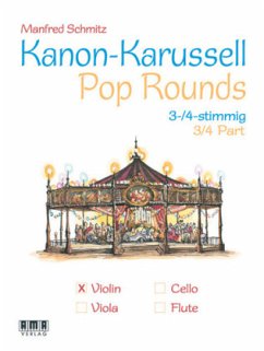 Kanon-Karussell - Pop Rounds (3+4 stimmig) - Schmitz, Manfred