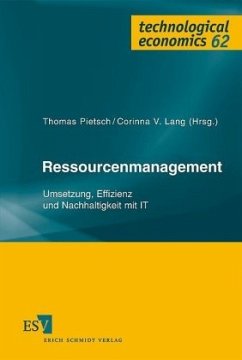Ressourcenmanagement - Pietsch, Thomas / Lang, Corinna V.