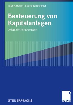 Besteuerung von Kapitalanlagen - Ashauer-Moll, Ellen;Bonenberger, Saskia