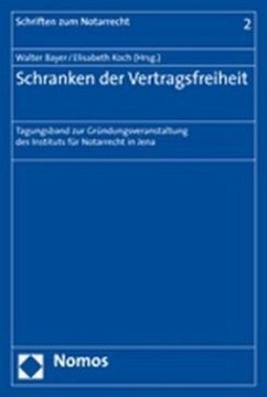 Schranken der Vertragsfreiheit