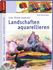 Cover Landschaften aquarellieren, m. DVD