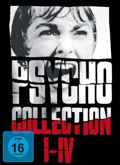 Psycho, Psycho II, Psycho III, Psycho IV DVD-Box - Anthony Perkins,Janet Leigh,Vera Miles