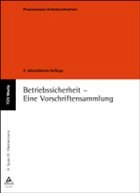 Cover Betriebssicherheit - Eine Vorschriftensammlung