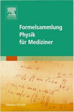 Cover Formelsammlung Physik für Mediziner