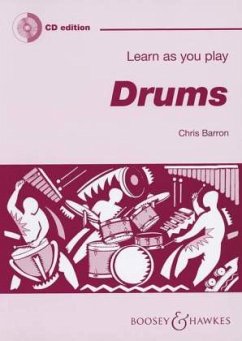 Learn as you play Drums, w. Audio-CD - Barron, Christine