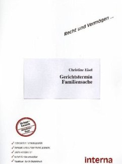 Cover Gerichtstermin Familiensache