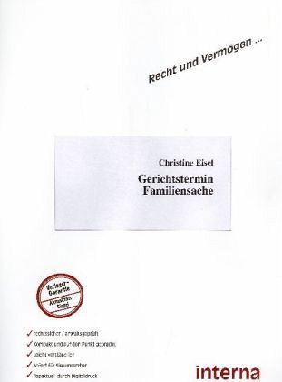 Gerichtstermin Familiensache