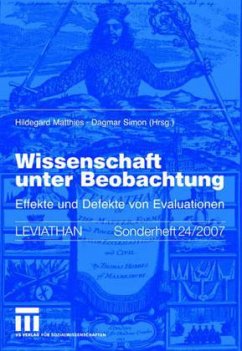 Wissenschaft unter Beobachtung - Simon, Dagmar / Matthies, Hildegard (Hrsg.)