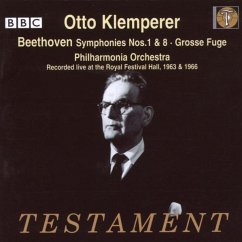 Sinfonien 1 & 8/Grosse Fuge Op.133 - Klemperer/Philharmonia Orchestra/New Philharmonia