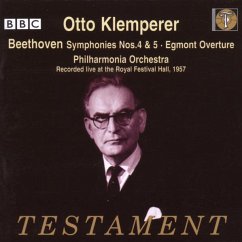 Sinfonien 4 & 5/Egmont Ouvertüre - Klemperer/Philharmonia Orchestra