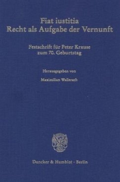 Fiat iustitia. - Wallerath, Maximilian (Hrsg.)