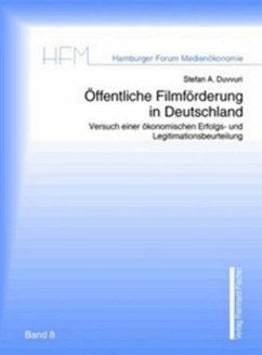 Öffentliche Filmförderung in Deutschland - Duvvuri, Stefan A.