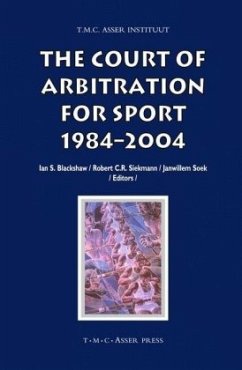 The Court of Arbitration for Sport - Blackshaw, I. S. / Siekmann, R. C. R. / Soek, J. W. (eds.)