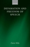 Defamation and Freedom of Speech