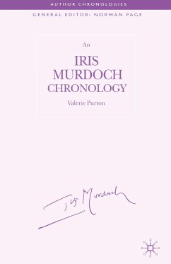 An Iris Murdoch Chronology - Purton, Valerie