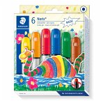 STAEDTLER Gelmalstifte Noris Basisfarben 6er Set