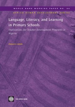 Language, Literacy, and Learning in Primary Schools: Implications for Teacher Development Programs in Nigeria - Adekola, Olatunde A.