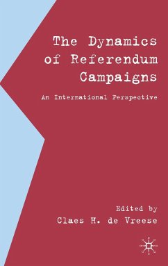 The Dynamics of Referendum Campaigns - Vreese, Claes H. de