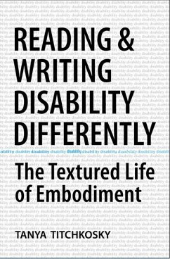Reading and Writing Disability Differently - Titchkosky, Tanya