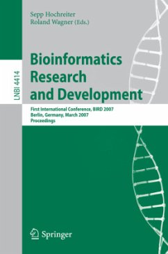 Bioinformatics Research and Development - Hochreiter, Sepp (Volume ed.) / Wagner, Roland