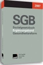 SGB Sozialgesetzbuch Ergänzungsband 2008