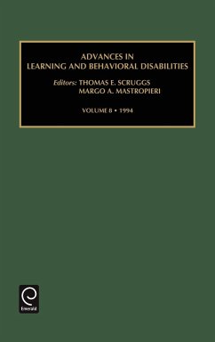 Advances in Learning and Behavioural Disabilities