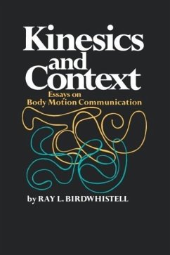 Kinesics and Context - Birdwhistell, Ray L