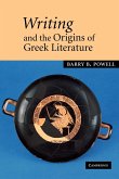 Writing and the Origins of Greek Literature