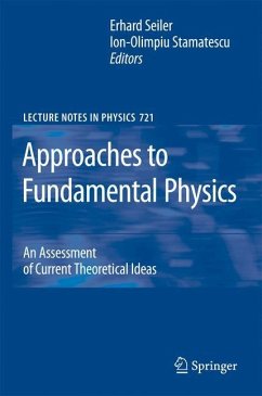 Approaches to Fundamental Physics - Seiler, Erhard / Stamatescu, Ion-Olimpiu (eds.)