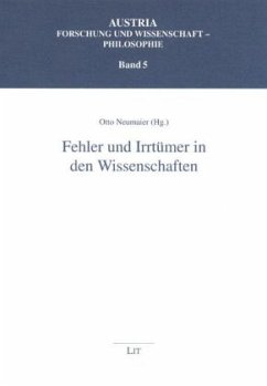 Cover Fehler und Irrtümer in den Wissenschaften
