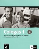 Colegas 1 - Arbeitsbuch, m. Audio-CD / Colegas, Neue Ausgabe Bd.1