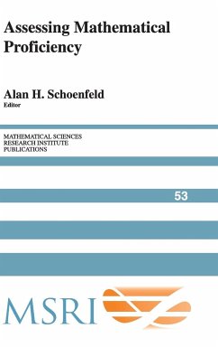 Assessing Mathematical Proficiency - Schoenfeld, Alan H. (ed.)