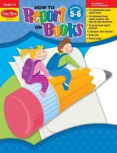 How to Report on Books, Grade 5 - 6 Teacher Resource - Evan-Moor Educational Publishers