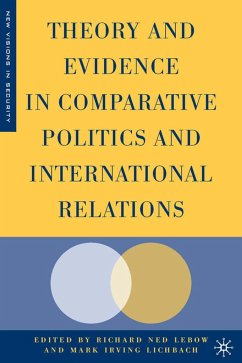 Theory and Evidence in Comparative Politics and International Relations - Lebow, Richard Ned / Lichbach, Mark Irving