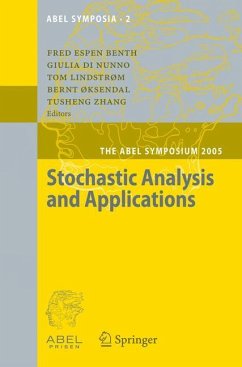 Stochastic Analysis and Applications - Benth, Fred Espen (Volume ed.) / Di Nunno, Giulia / Lindstrom, Tom / Oksendal, Bernt / Zhang, Tusheng