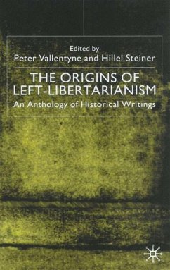 The Origins of Left-Libertarianism - Vallentyne, Peter;Steiner, Hillel