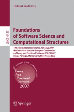 Foundations of Software Science and Computational Structures - Seidl, Helmut (Volume ed.)
