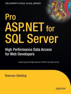 Pro ASP.NET for SQL Server - Stehling, Brennan