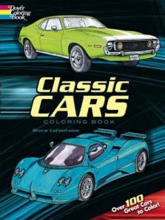 Classic Cars Coloring Book - Lafontaine, Bruce