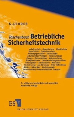 Taschenbuch Betriebliche Sicherheitstechnik - Lehder, Günter